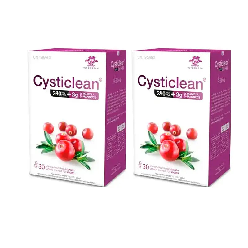 Cisticlean D-Mannosio 240 mg Pac, 2x30 bustine