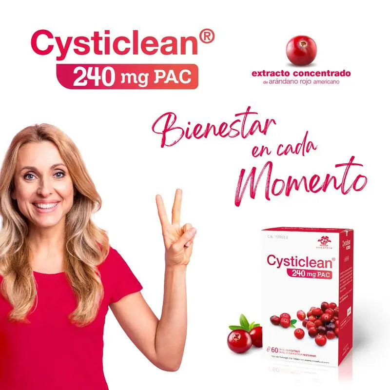 Cysticlean 240 Mg Pac, 60 capsule