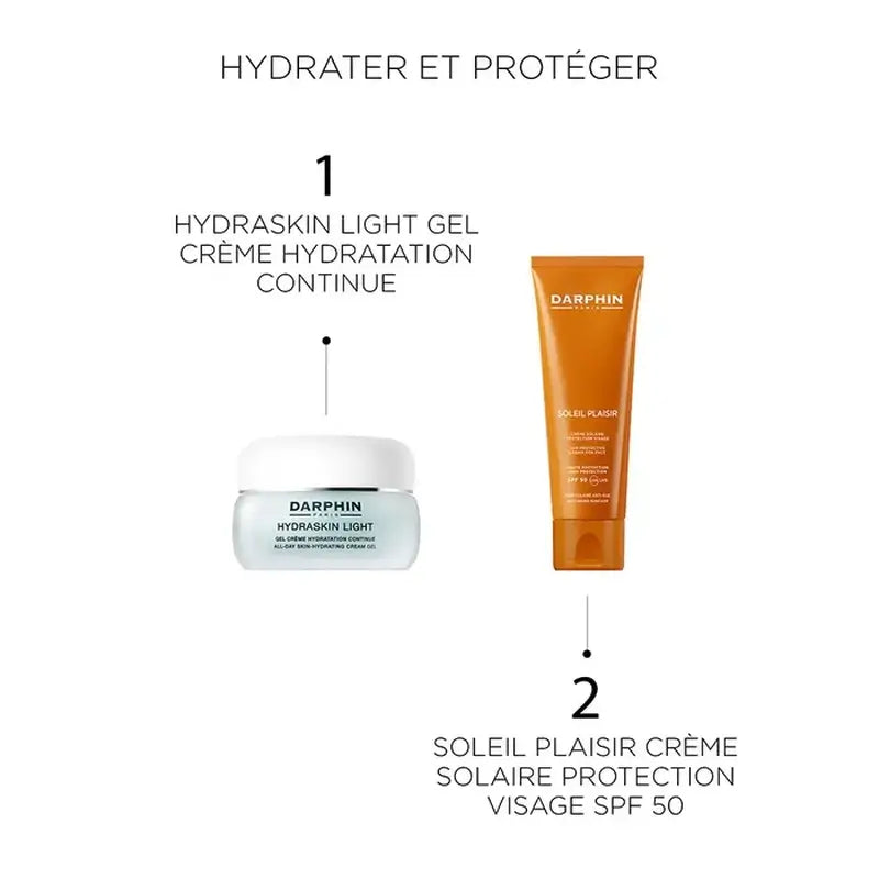 Darphin L'essentiel Solaire Confezione Hydraskin Light + Protezione solare Spf50