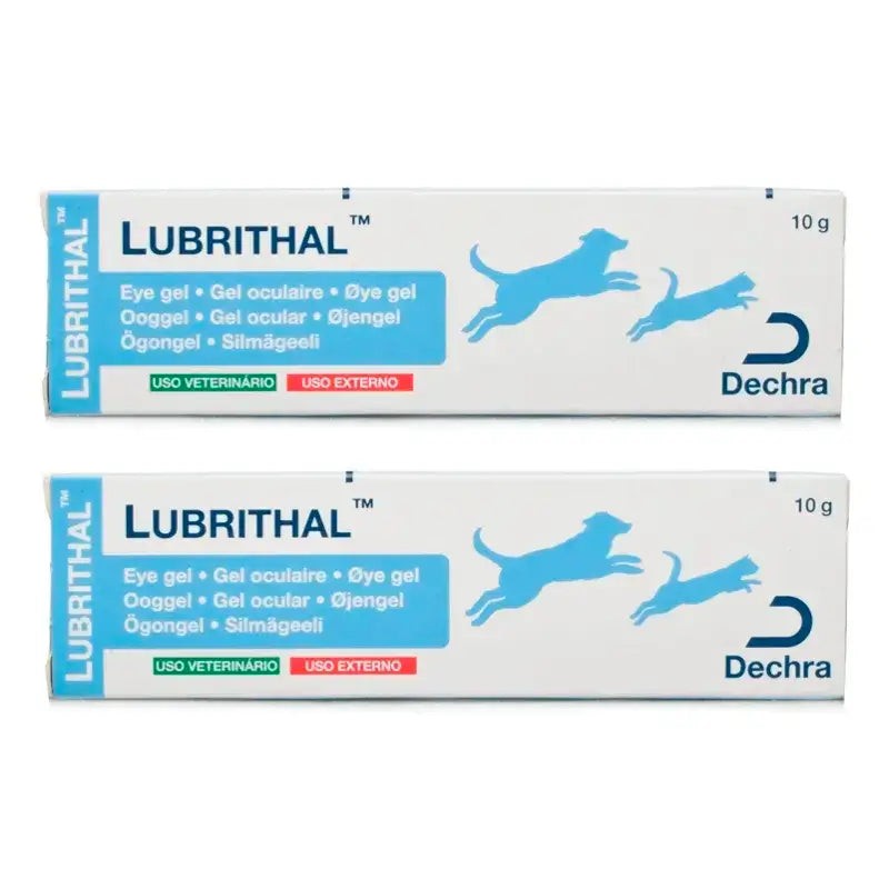 Dechra Lubrithal Gel, confezione da 2 x 10 grammi