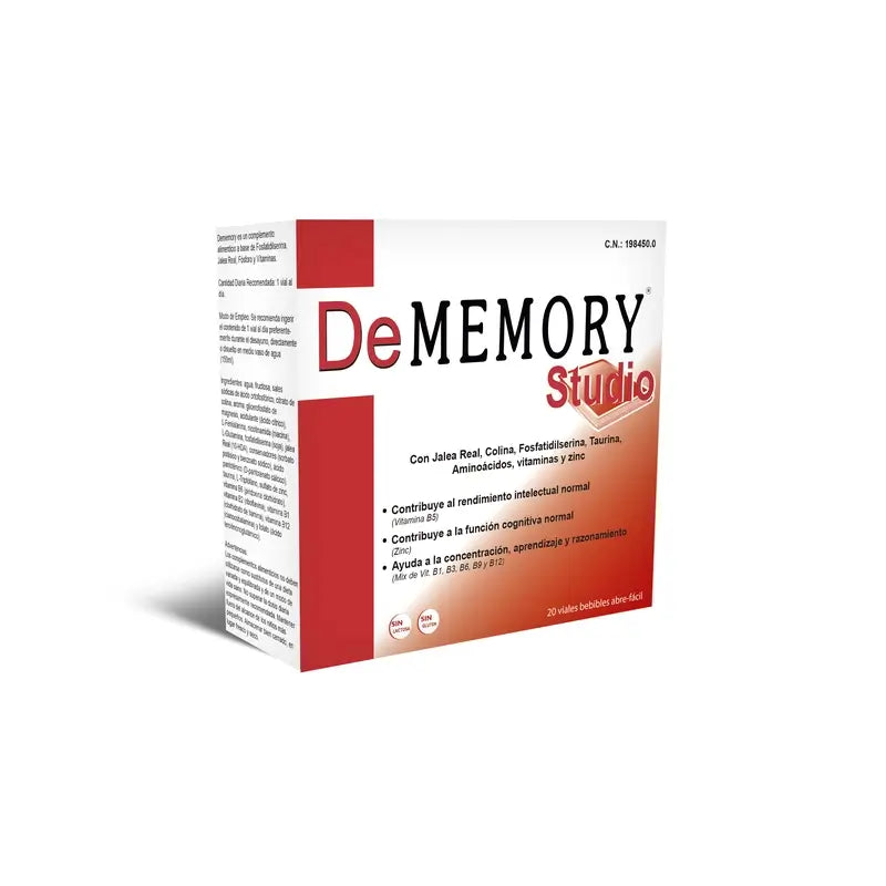 Dememory Studio , 20 fiale