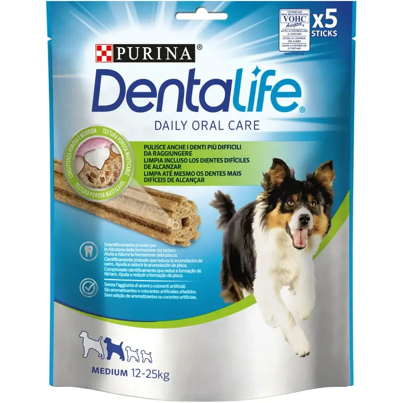 Dentalife Canine Medium 6X115Gr, snack per cani