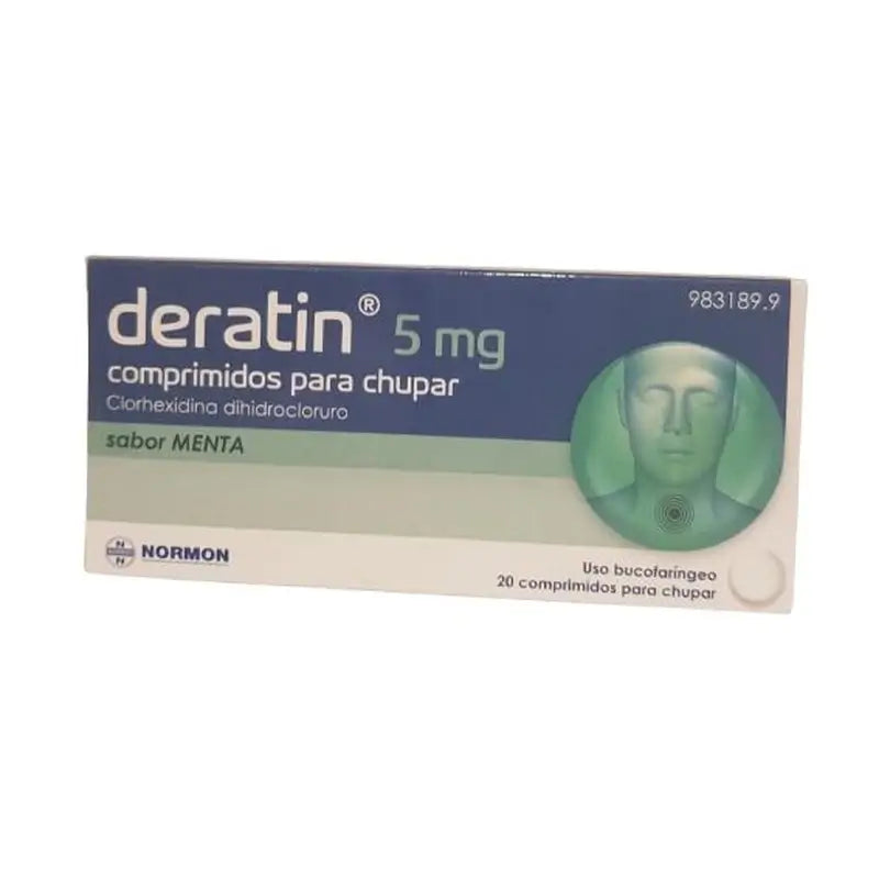 Deratin 5 mg 20 compresse da succhiare