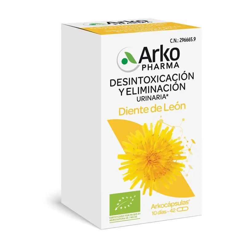 Arkopharma Arkocápsulas Tarassaco Bio, 42 capsule