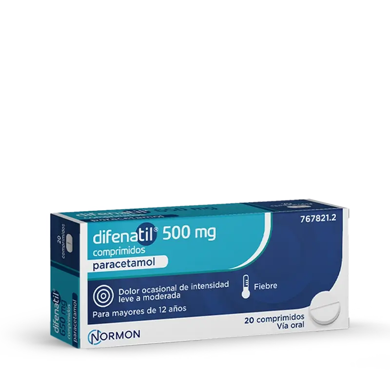 Difenatil 500 Mg, 20 compresse