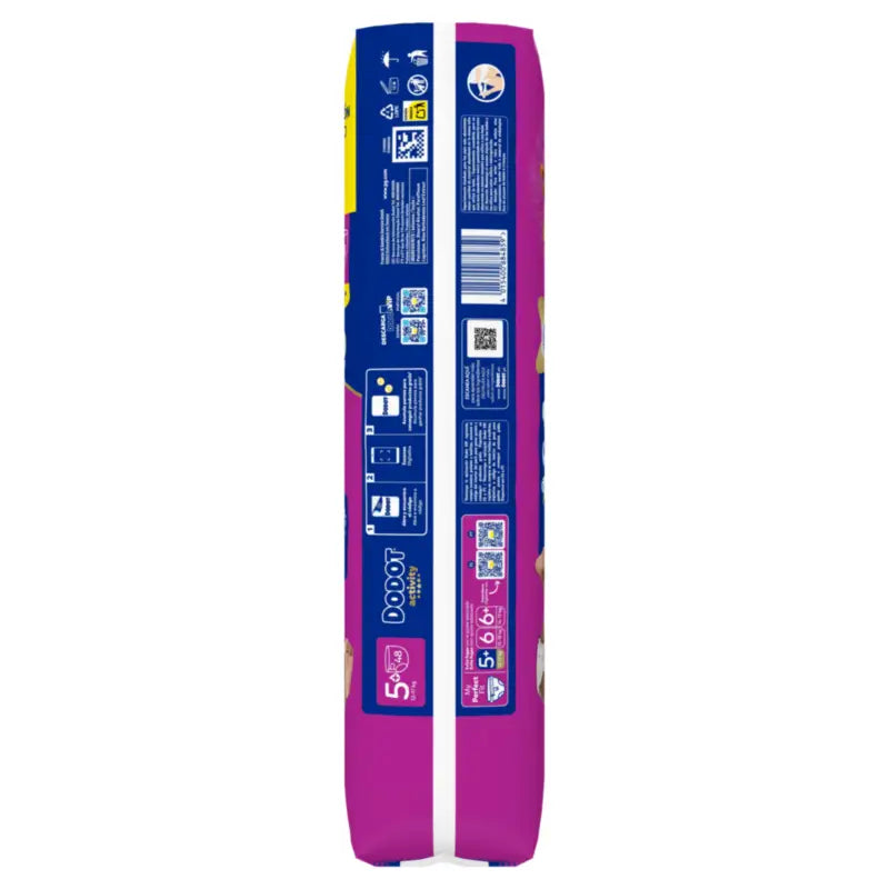 Dodot Activity taglia 5+ Extra Jumbo (12-17 Kg), 48 pannolini