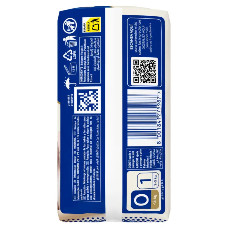 Dodot Sensitive taglia 0, 24 pannolini