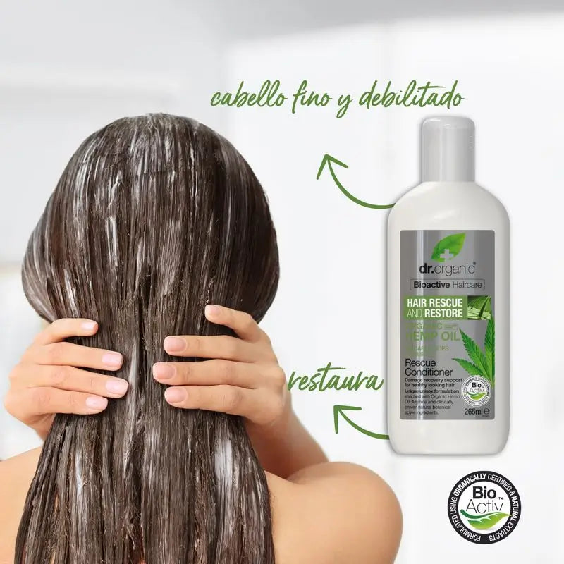 Dr. Organic Hemp Loss Rescue Conditioner 265Ml