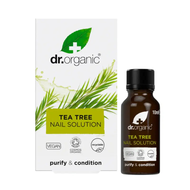Dr.Organic Soluzione per unghie all'albero del tè, 10 ml