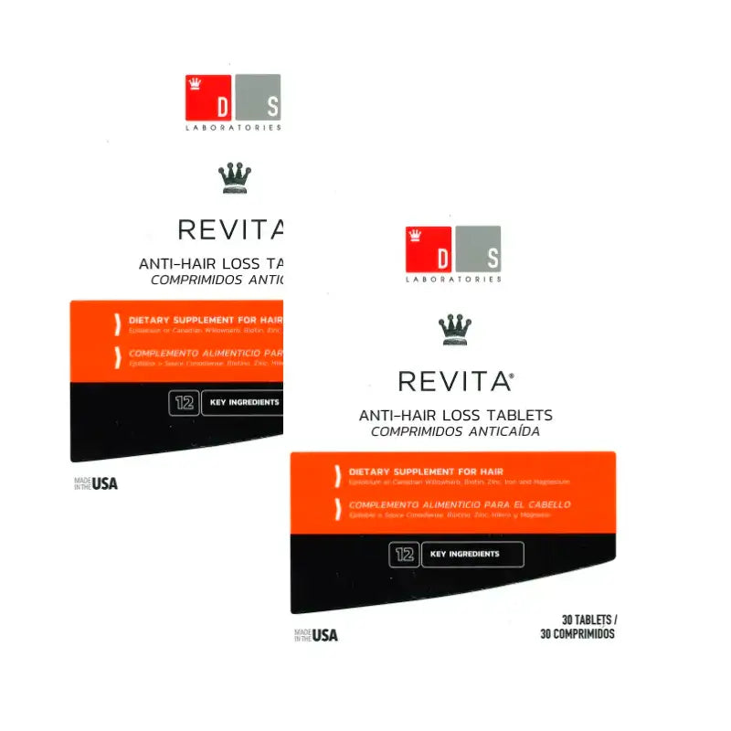 Ds Laboratories Revita Anti-Hair Loss Tablets, Pack 2 x 30 units
