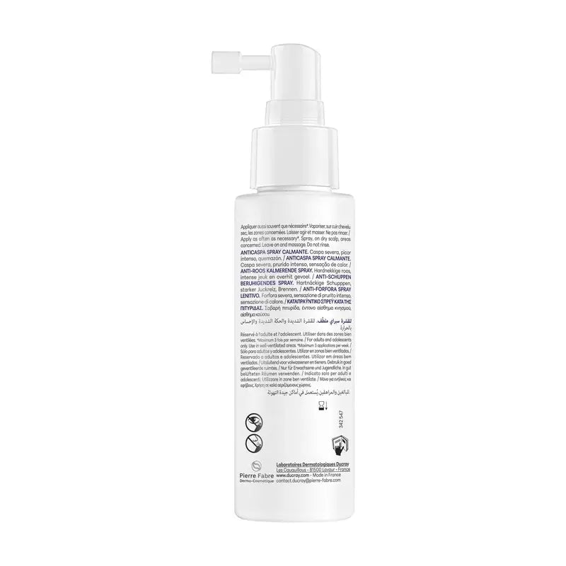 Ducray Kelual Ds Spray lenitivo intensivo, 100 ml