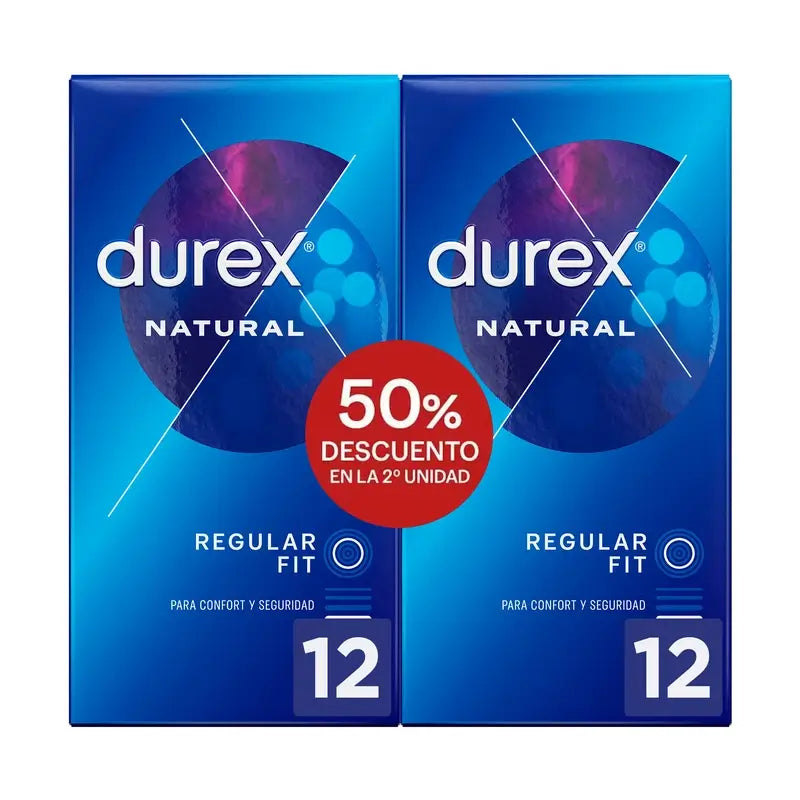 Durex Natural Plus 2a unità 50%, 24 unità