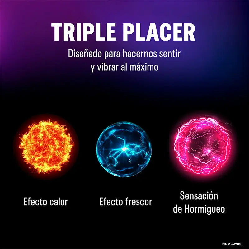 Durex Pack Gel Intense Orgasmic + Anillo Vibrador Intense Orgasmic Vibrations