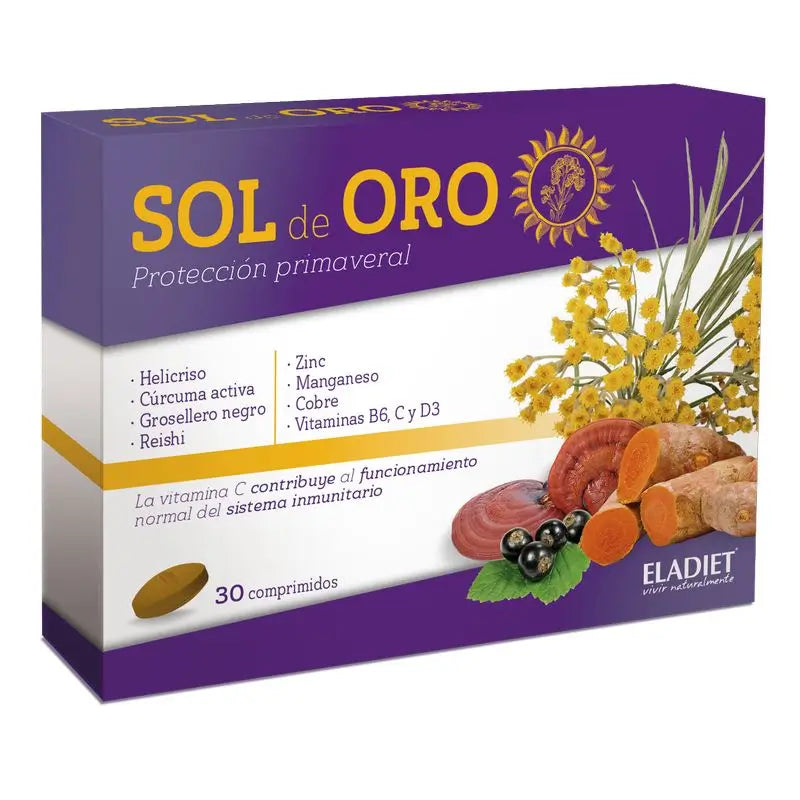Eladiet Sol De Oro , 30 comprimidos