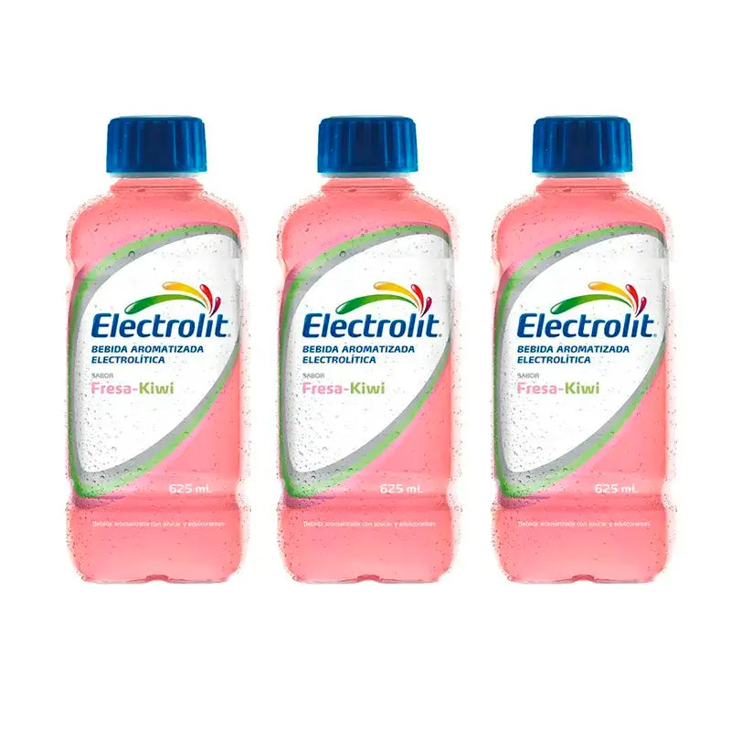 Electrolit Fragola-Kiwi Bevanda elettrolitica, confezione da 3 x 625 ml