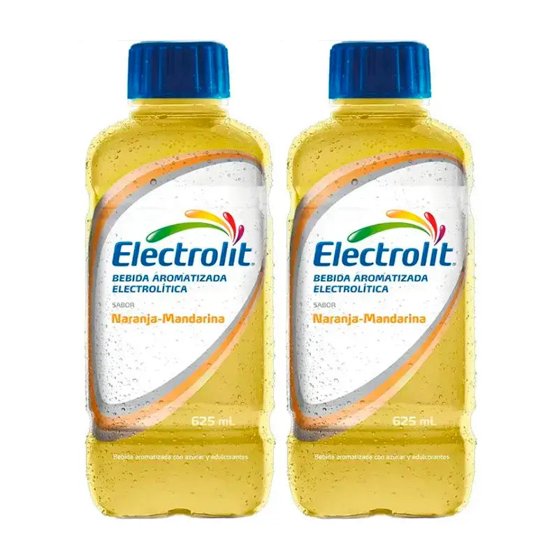 Electrolit Bevanda elettrolitica all'arancia e al mandarino, confezione da 2 x 625 ml