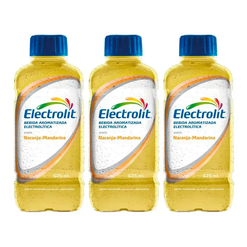 Electrolit Bevanda elettrolitica Arancia-Mandarino, confezione da 3 x 625 ml