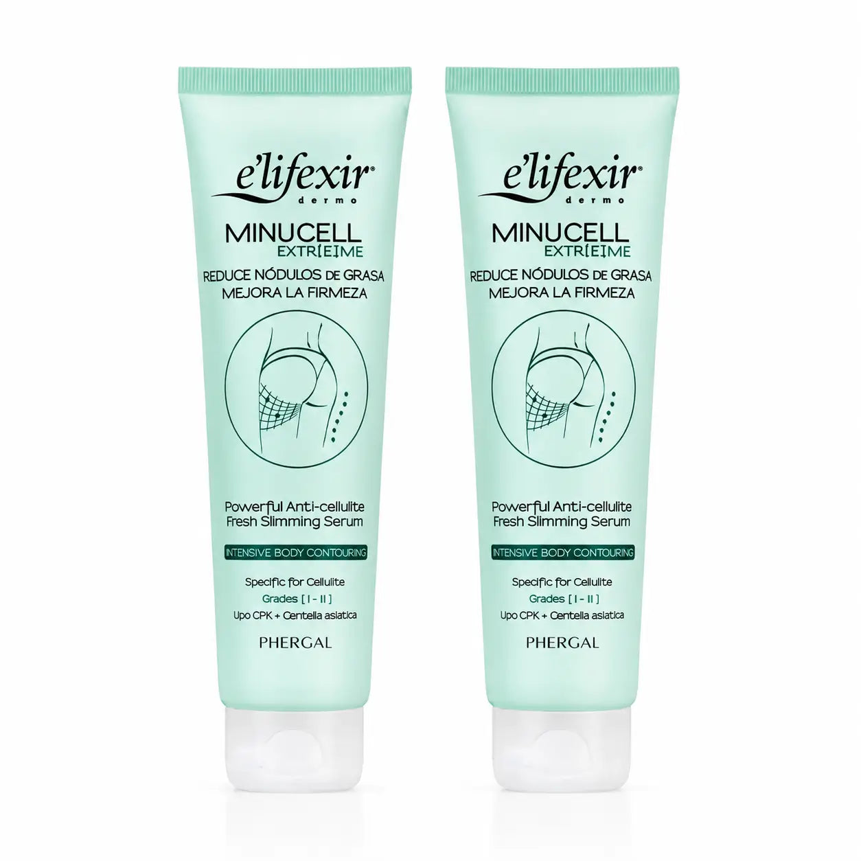 Elifexir Minucell Siero Intensivo Anticellulite Snellente e Rassodante 150Ml, conf. 2