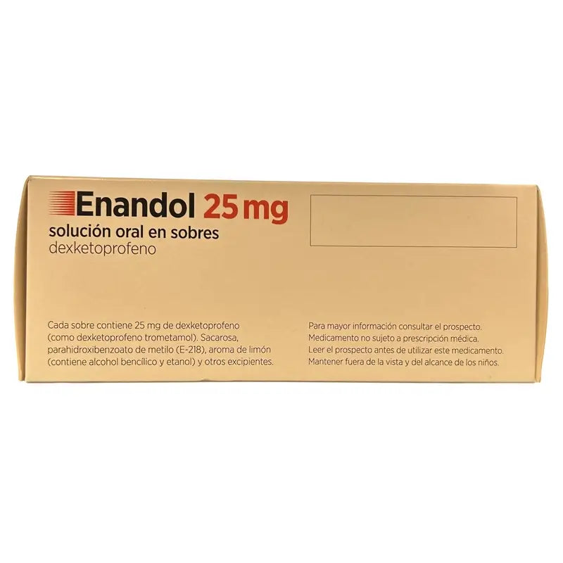 Enandol 25 Mg, 16 bustine soluzione orale