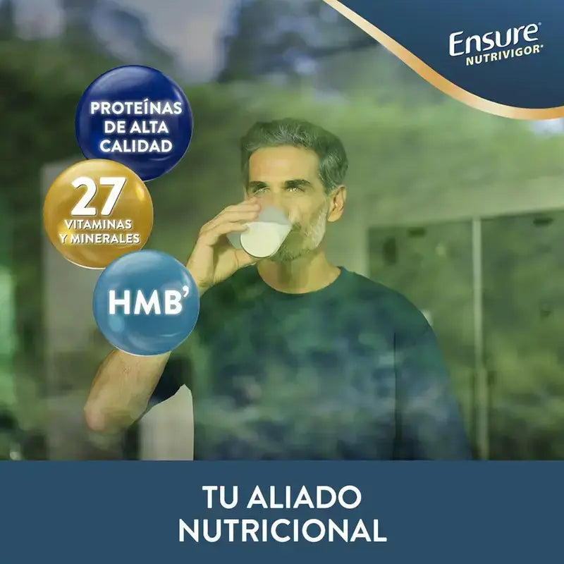 Ensure Nutrivigor Frullato al cioccolato, Confezione 8x220 Ml