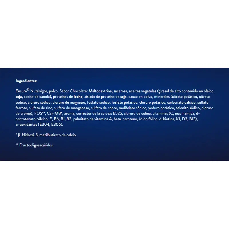 Ensure Nutrivigor Cioccolato, Confezione 2x850 grammi
