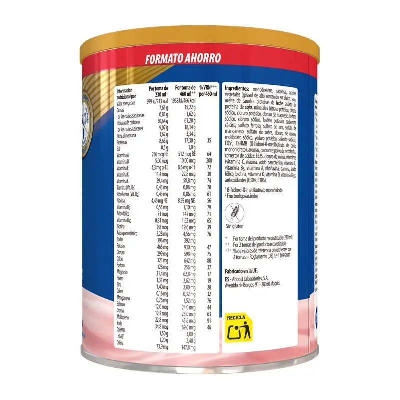 Ensure Nutrivigor al gusto di fragola, 850 g