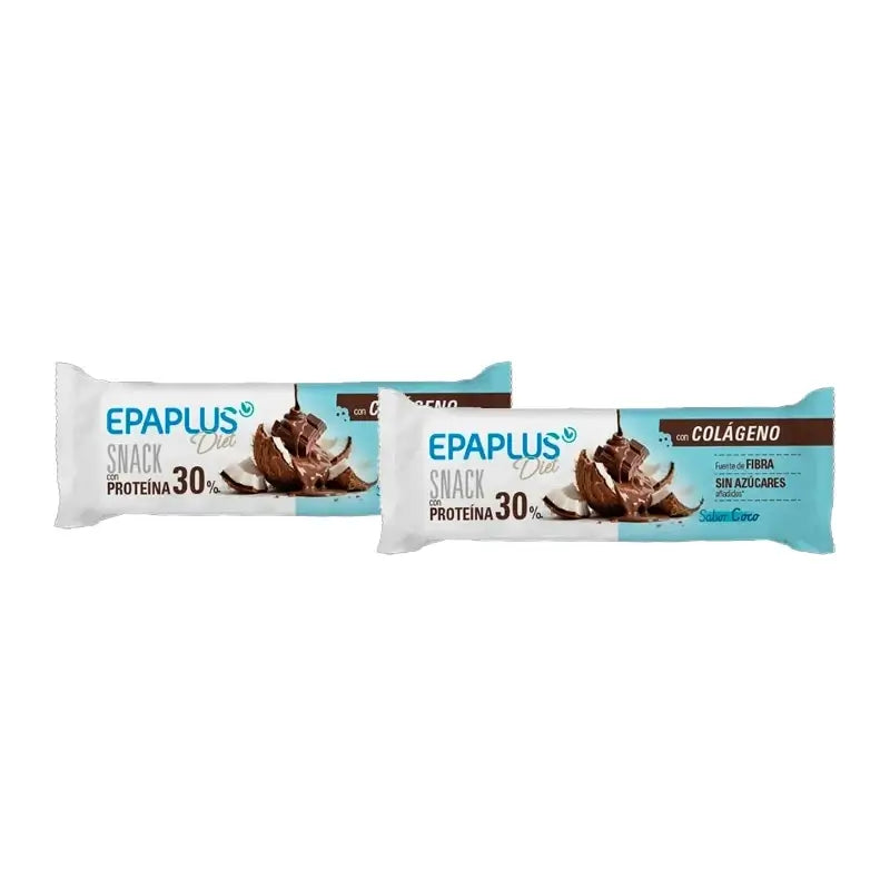 Epaplus Diet Snack al gusto di cocco, confezione da 2
