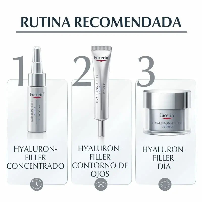 Eucerin Hyaluron Filler viso 3X Effetto Notte SOSTITUTIVO, 50 ml