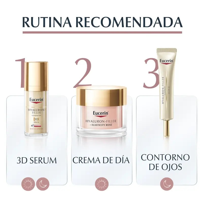 Eucerin Hyaluron Filler + Elasticity Rosé Crema da giorno SPF30 50 ml