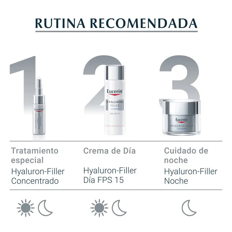 Eucerin Hyaluron Filler Normale/Misto, 50 ml
