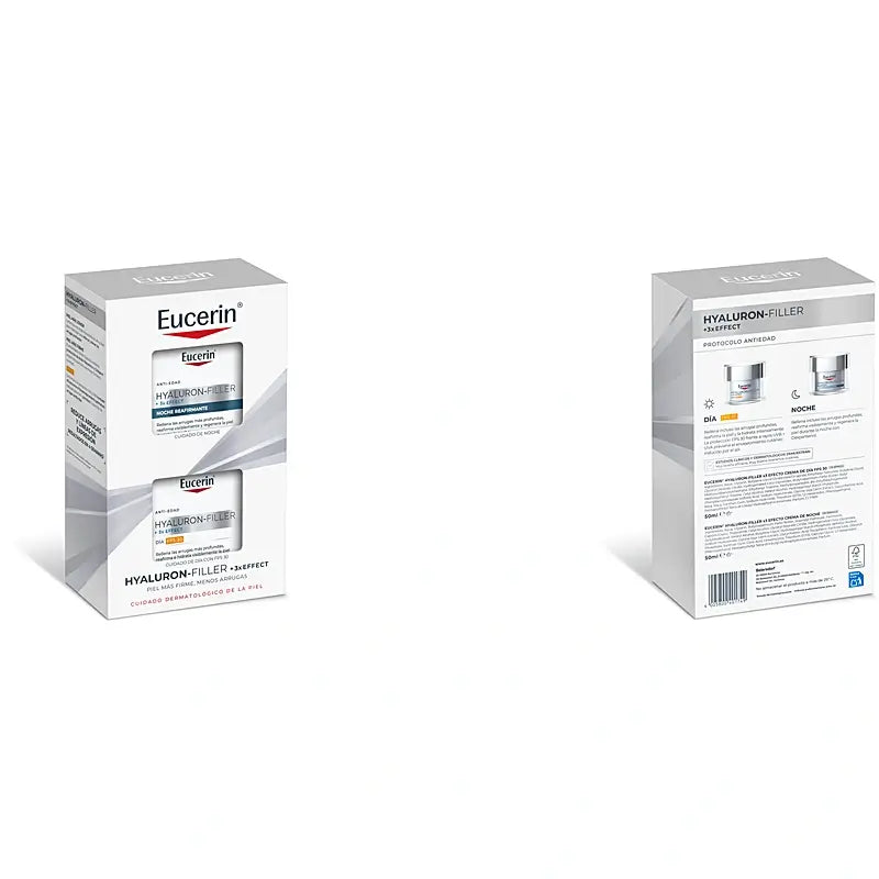 Eucerin Pack Hyaluron-Filler Crema da giorno + Crema da notte
