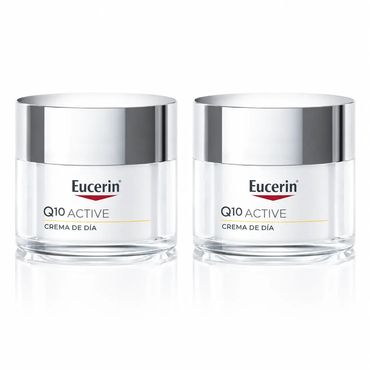 Eucerin Q10 Active Crema da giorno, 50ml, confezione da 2