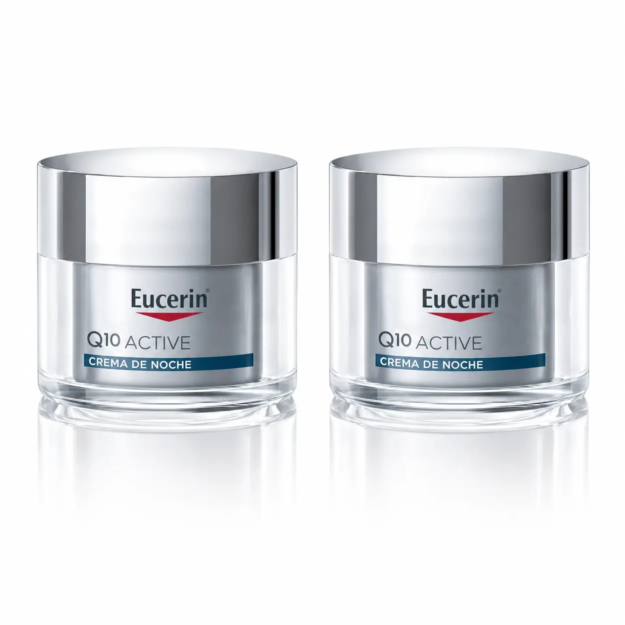 Eucerin Q10 Crema Attiva Notte, 50ml, confezione da 2