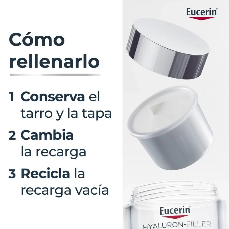 Eucerin Ricarica Crema Giorno Spf30 Hyaluron Filler, 50 ml