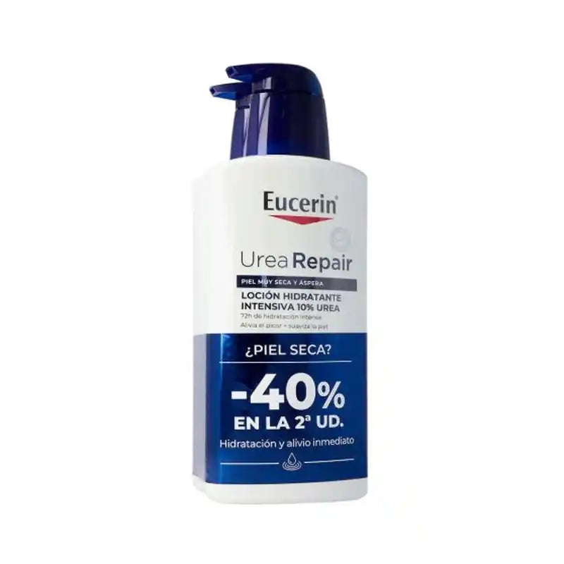 Eucerin Urea Repair Lozione Intensiva 10% Urea, 2X400 Ml