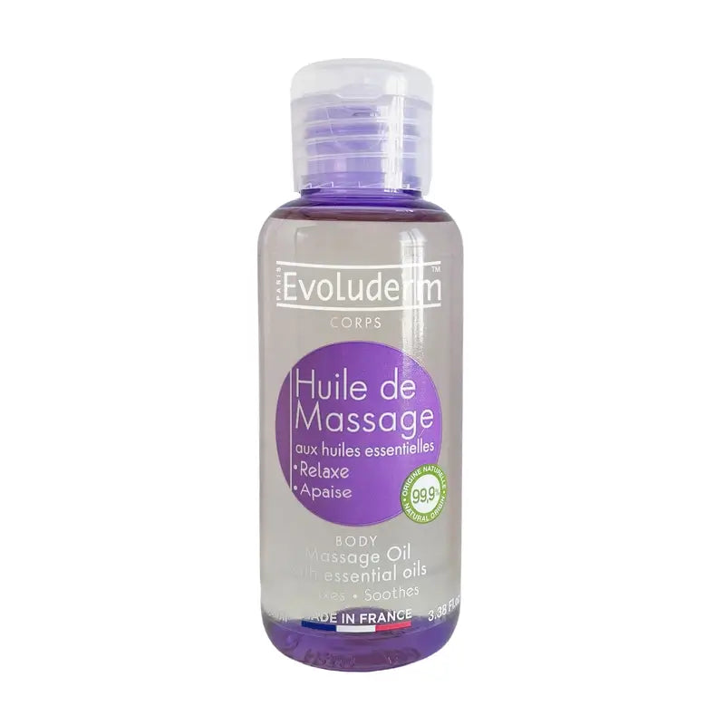 Olio per massaggi Evoluderm, 100 ml