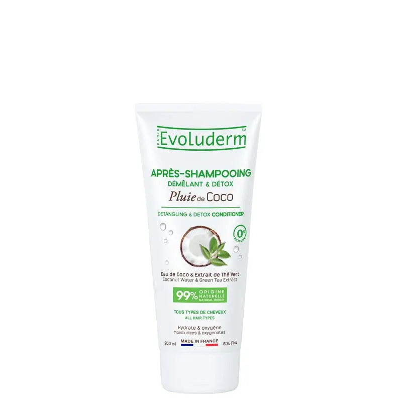 Evoluderm Balsamo disintossicante al cocco, 200 ml
