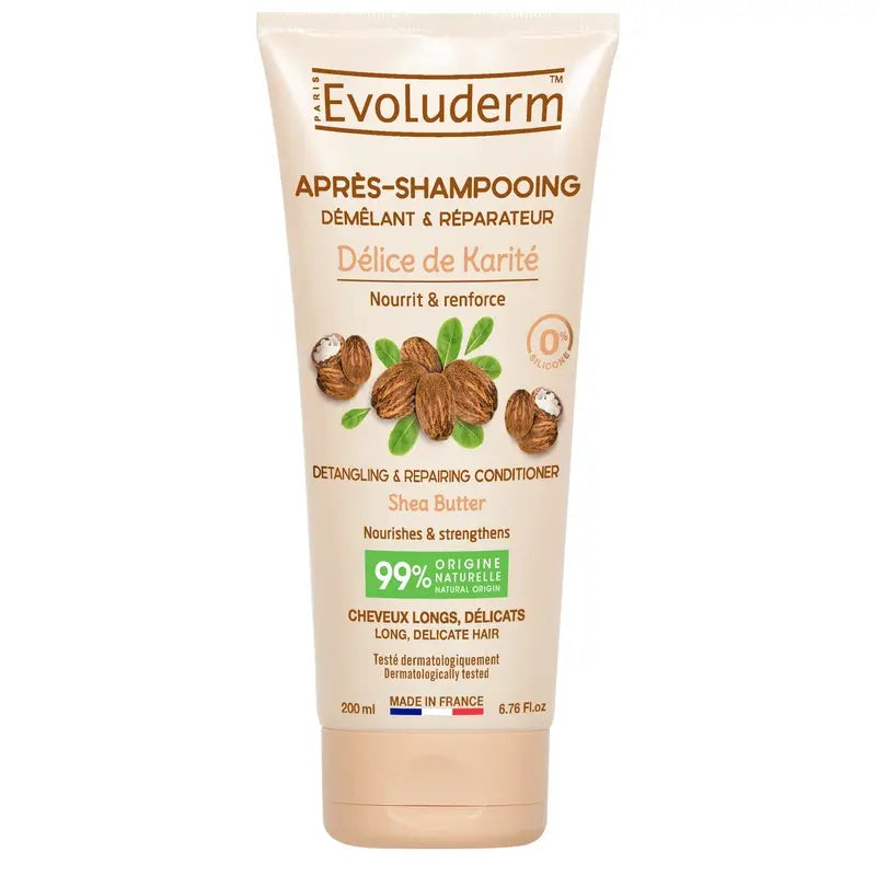 Balsamo al burro di karité Evoluderm, 200 ml