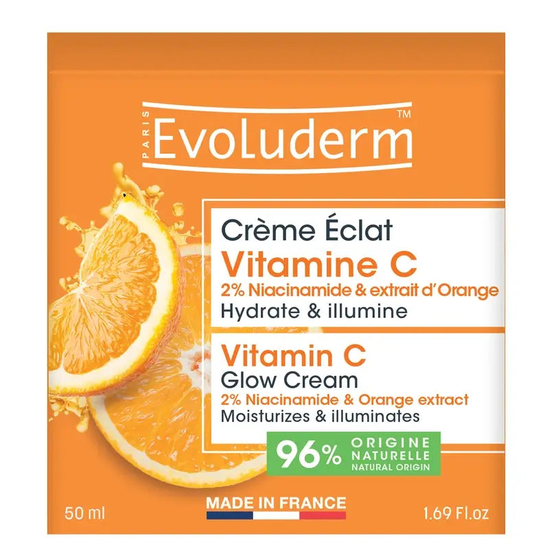 Evoluderm Crema viso alla vitamina C, 50 ml