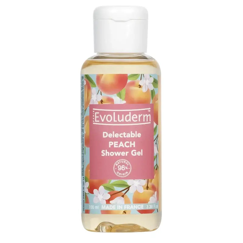 Evoluderm Gel doccia alla pesca, 100 ml