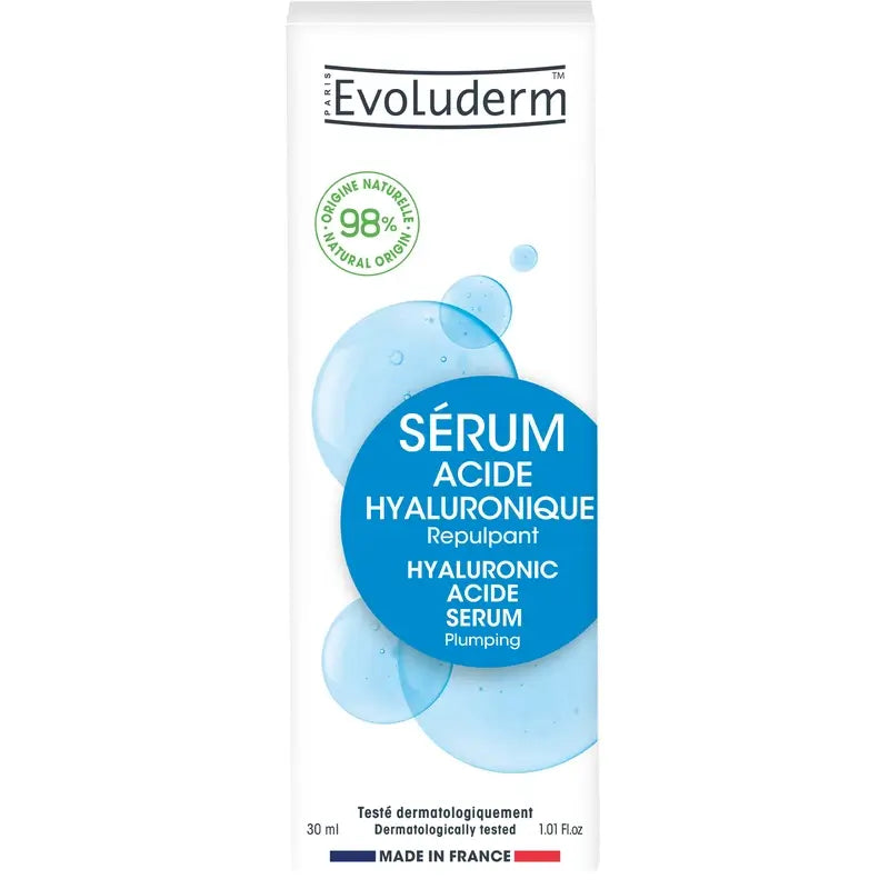 Siero all'acido ialuronico Evoluderm, 30 ml