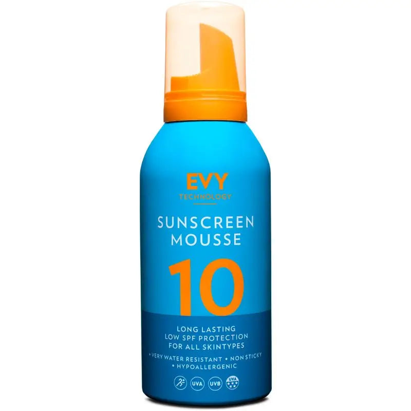 Evy Mousse di protezione solare Spf 10, 150 ml