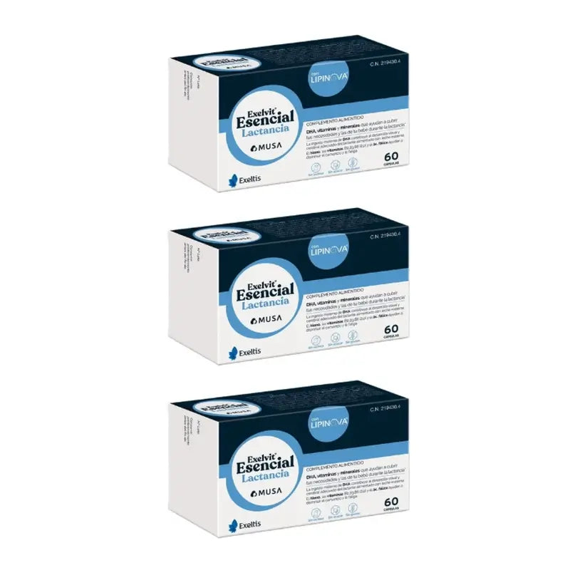 Exelvit Lactation Essential, 3x60 capsule