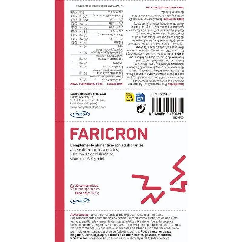 Faricron 30 Compresse