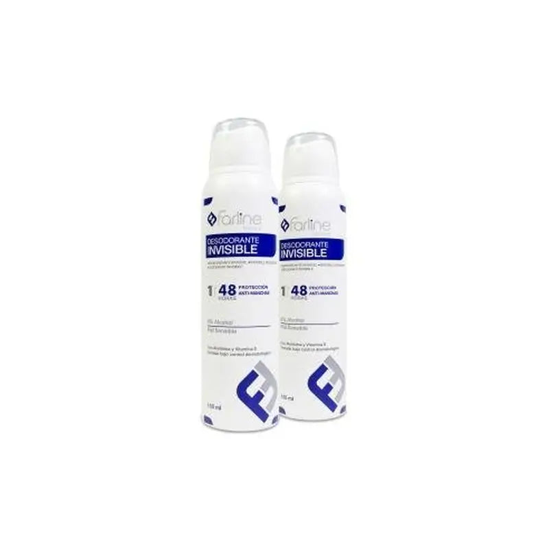Farline Hombre Desodorante En Spray Pack 2 X 150 Ml