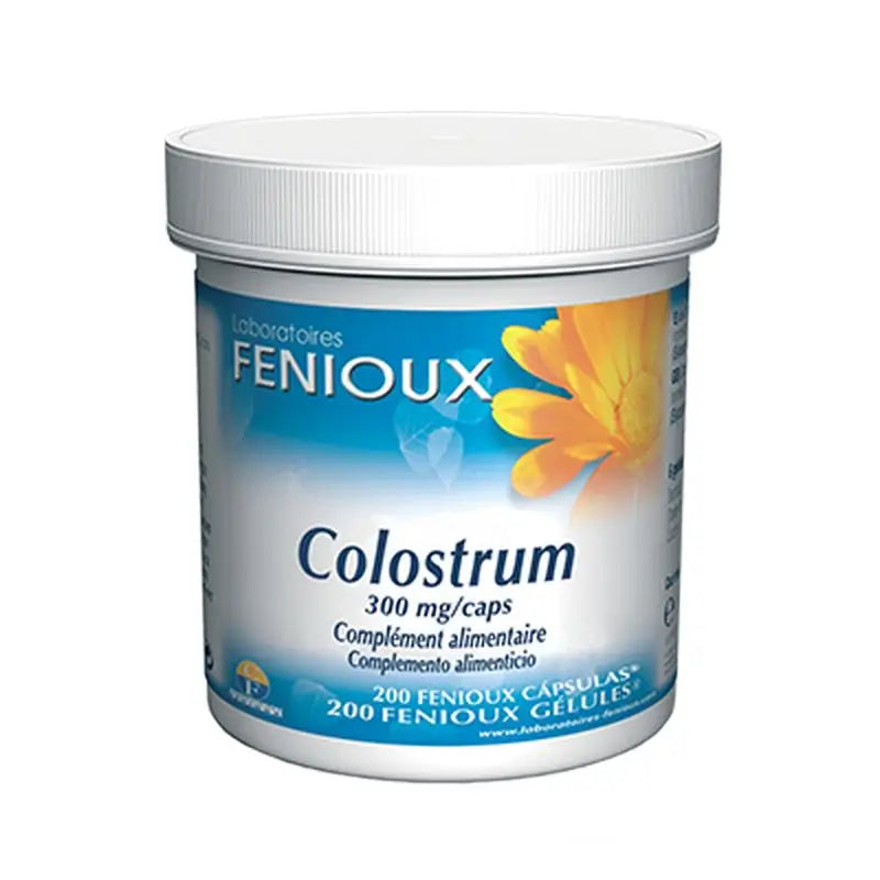 Fenioux Calostrum 300 Mg, 200 Cápsulas