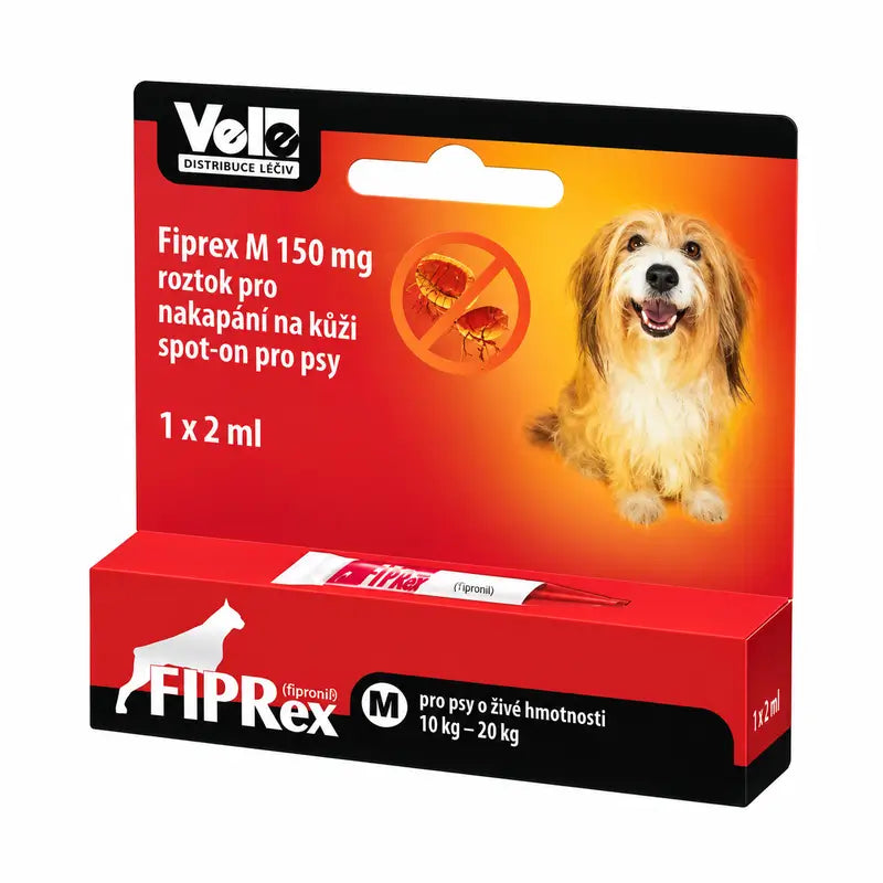 Prodotto chimico Fiprex M (cani da 10 a 20 kg), 12 pipette