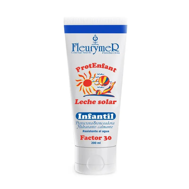 Latte solare per bambini Fleurymer Spf-30 200Ml.