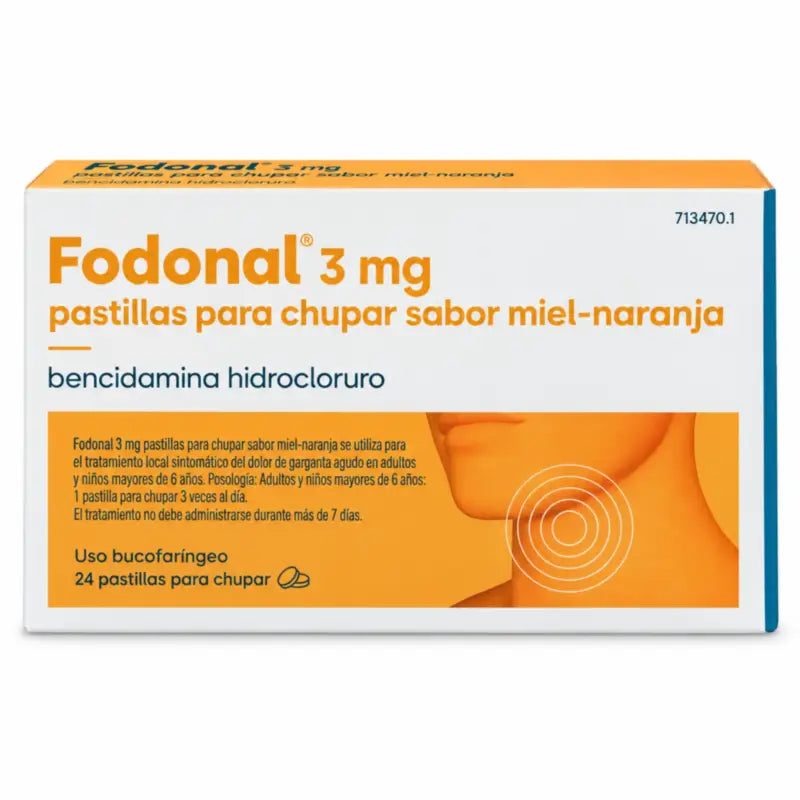 Fodonal 3 mg Miele-Arancio