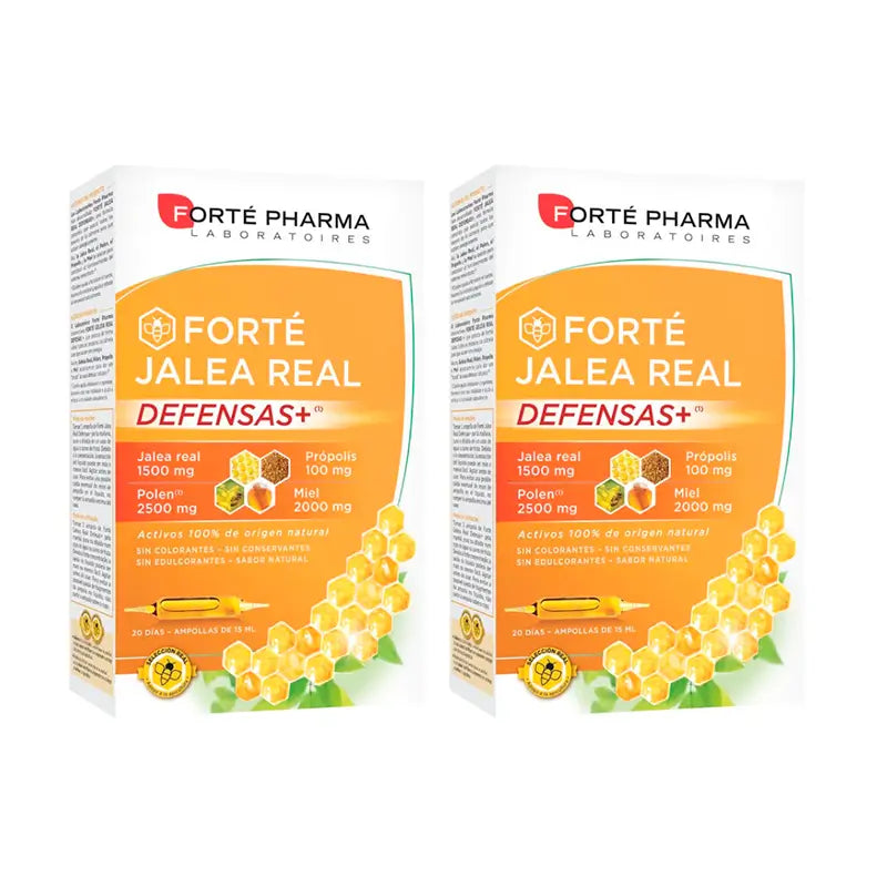 Forté Pharma Duplo Forté Pappa Reale Defence+, 2 x 20 fiale